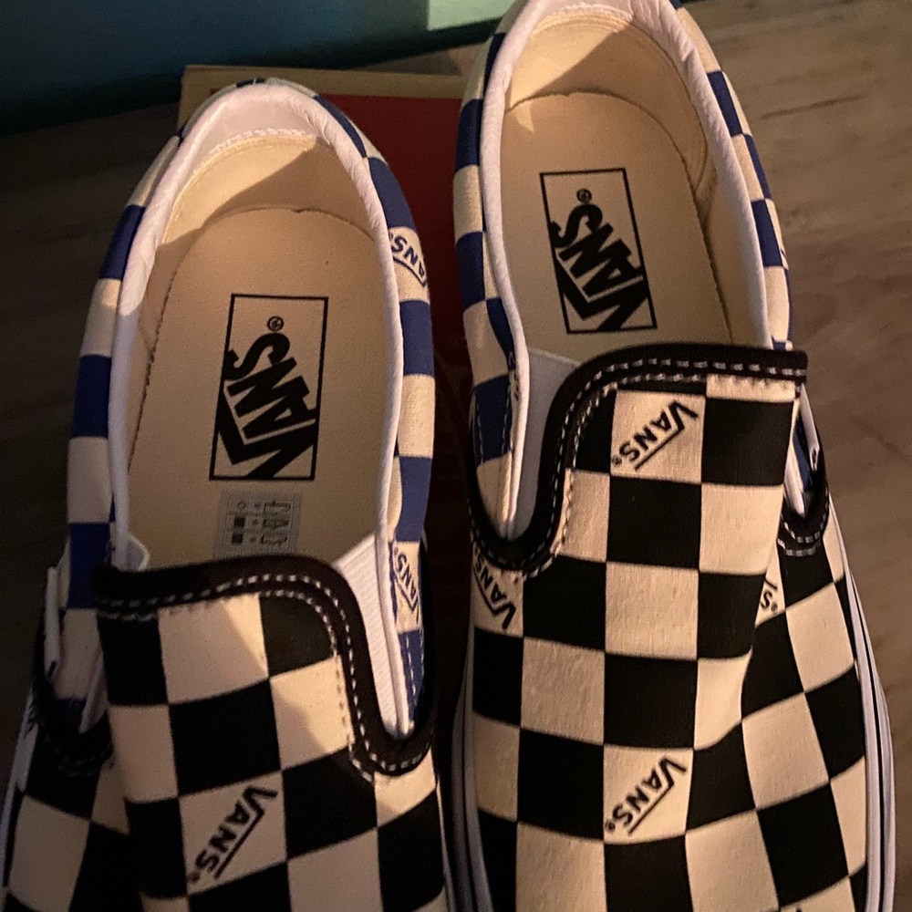 Vans classic checkered slip-on size 6 mens/7.5 womens
